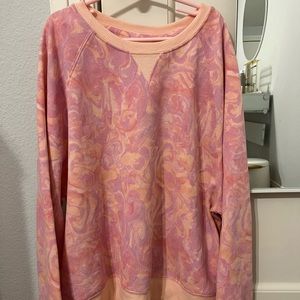 Nordstrom colorful tie dye crew neck